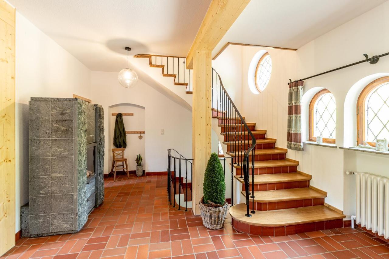 Landhaus Karbach Komplett Oder Einzelne Wohneinheiten Villa Inkl Sauna Bzw Waldhaeuschen Hirten ภายนอก รูปภาพ